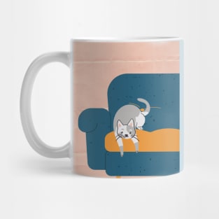 Cat on the Sofa Mug